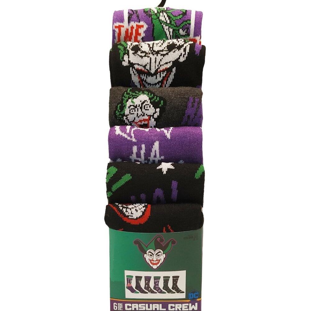 The Joker Casual Crew Socks-6 Pairs